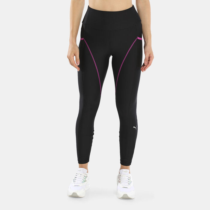 PUMA Women's Run Marathon High Waist Full Length Leggings Black image number 0