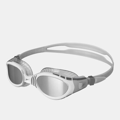 Speedo Futura Biofuse Mirror Flexiseal Swimming Goggles Grey