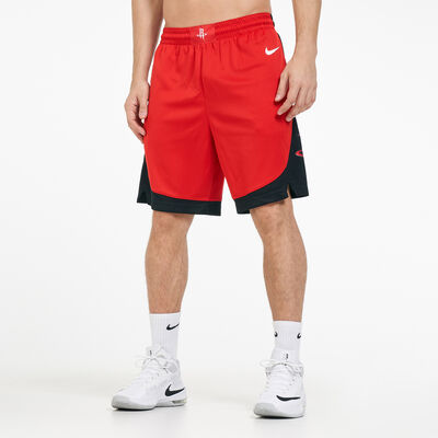 Nike Men's NBA Houston Rockets Icon Edition Swingman Shorts Red