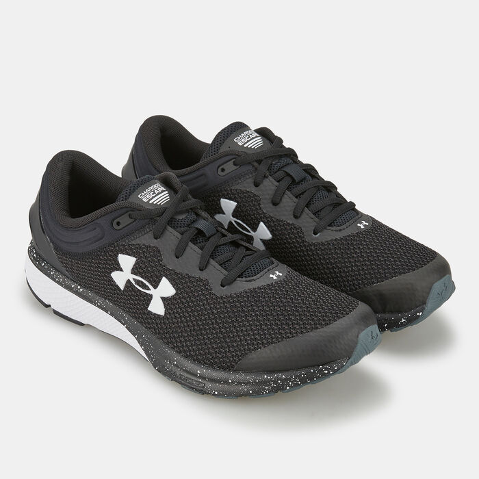 Under Armour Men's UA Charged Escape 3 Running Shoe Black Under Armour Men's UA Charged Escape 3 Running Shoe Black image number 1