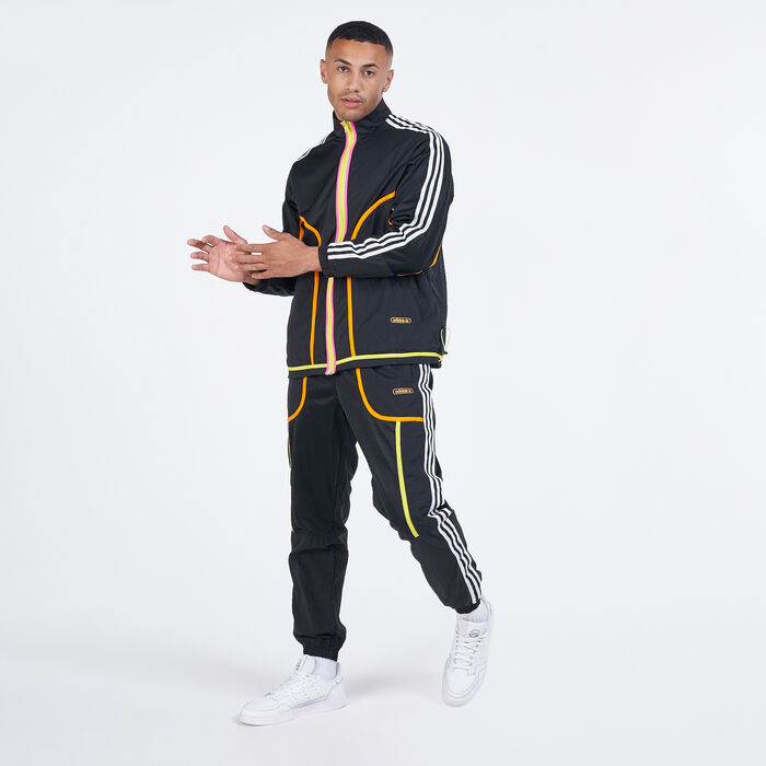 adidas Originals Men's Reverse Track Pants Black adidas Originals Men's Reverse Track Pants Black image number 2