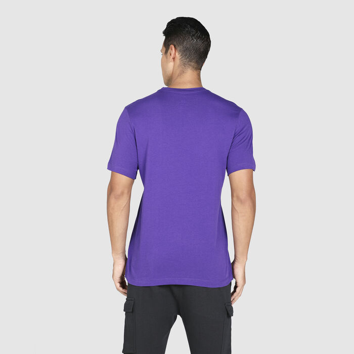 Nike Men's Sportswear Icon Futura T-Shirt Purple Nike Men's Sportswear Icon Futura T-Shirt Purple image number 1