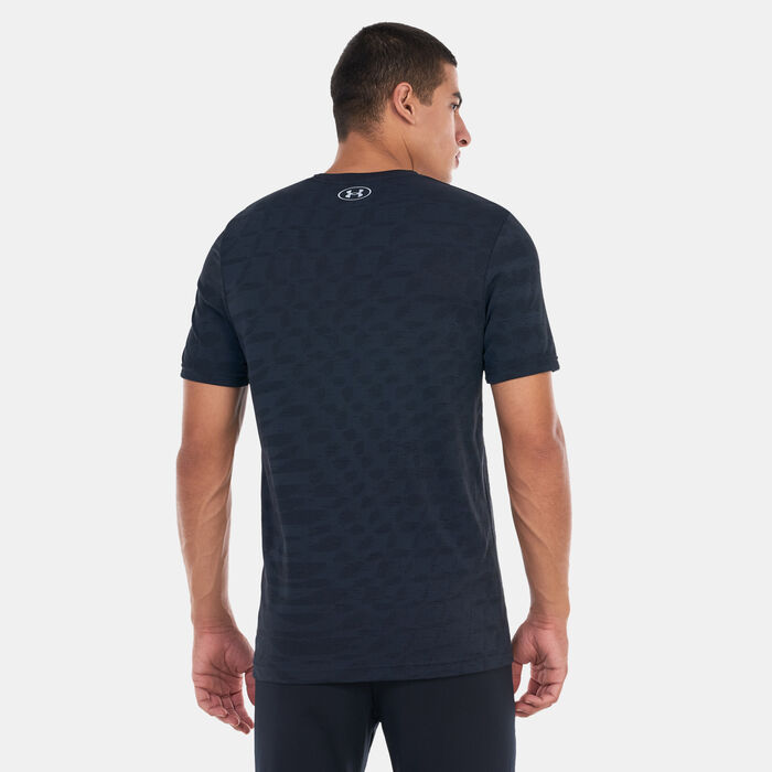 Under Armour Men's UA Seamless Novelty Training T-Shirt Black image number 1