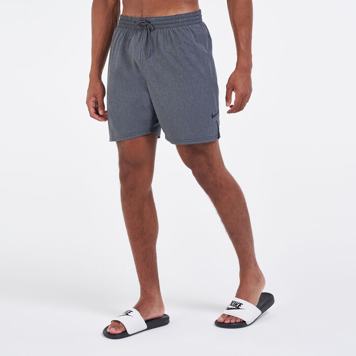 Nike Swim Men's 7-Inch Vital Volley Shorts yellow image number 0