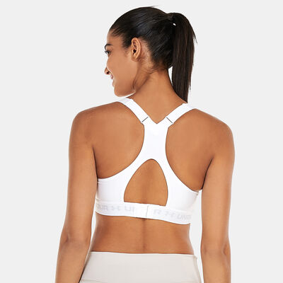 Under Armour Women's Armour High Crossback Sports Bra White