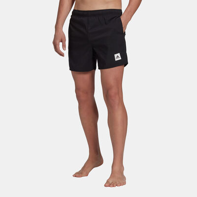 adidas Men's Solid Swim Shorts Black