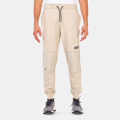 Timberland Men's Heavyweight Mixed Media Sweatpants Grey