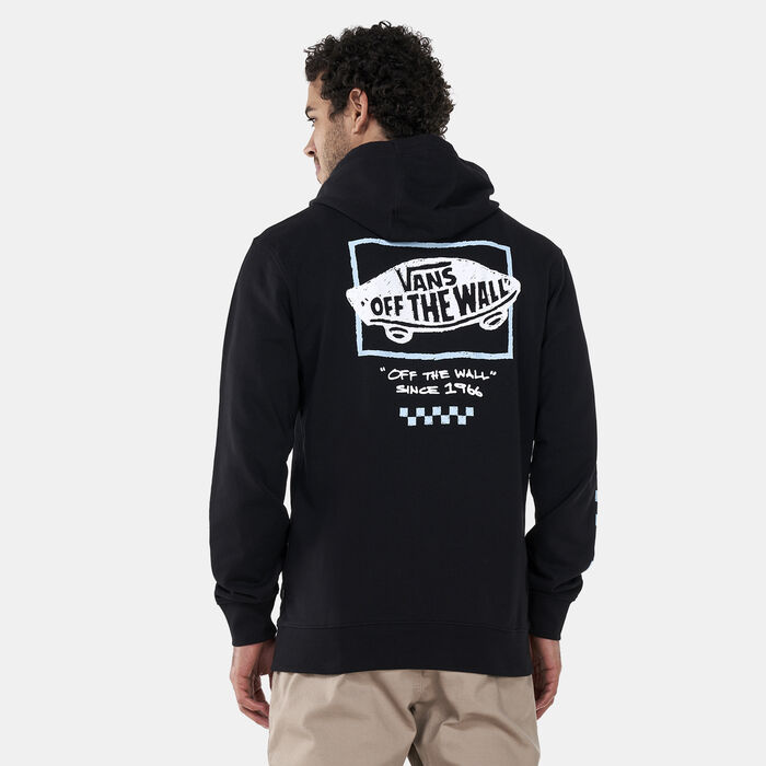 Vans Men's Sketchy Past Hoodie Black Vans Men's Sketchy Past Hoodie Black image number 1