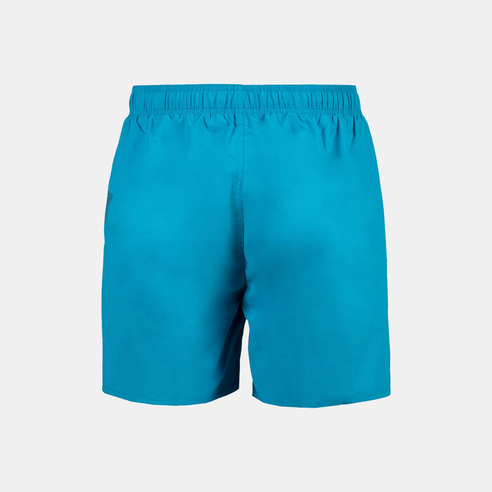 Arena Men's Fundamentals Logo Swimming Shorts Blue Arena Men's Fundamentals Logo Swimming Shorts Blue image number 1
