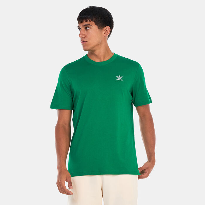 adidas Originals Men's Trefoil Essentials T-Shirt Green image number 0