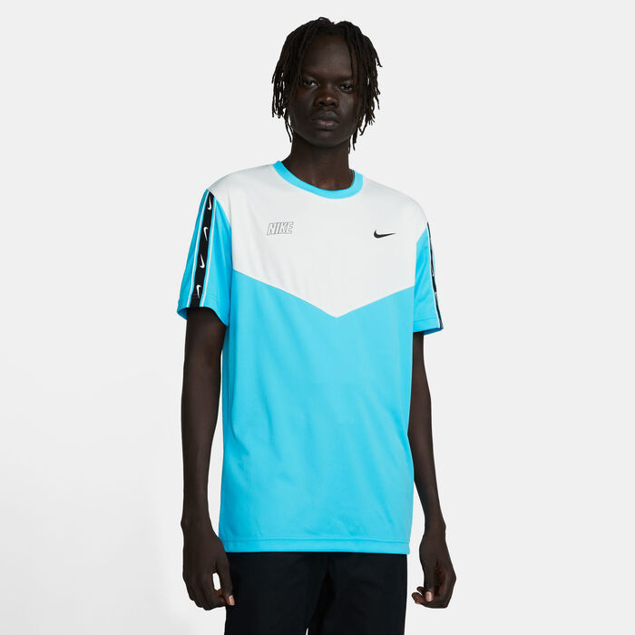Nike Men's Sportswear Repeat T-Shirt Blue Nike Men's Sportswear Repeat T-Shirt Blue image number 0