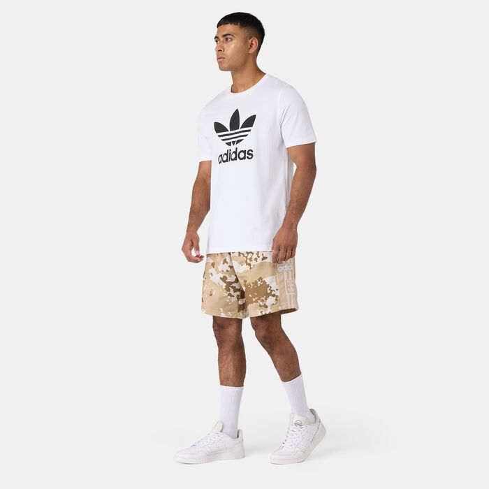 adidas Originals Men's Camo Shorts Beige adidas Originals Men's Camo Shorts Beige image number 2