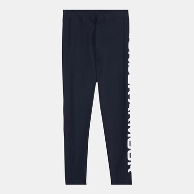 Under Armour Kids' SportStyle Branded Leggings Black