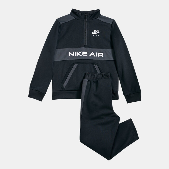 Nike Kids' Air Jacket and Sweatpant Set (Baby & Toddler) Black Nike Kids' Air Jacket and Sweatpant Set (Baby & Toddler) Black image number 0