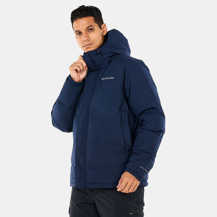 Columbia Men's Aldercrest™ Down Hooded Jacket Blue Columbia Men's Aldercrest™ Down Hooded Jacket Blue image number 0