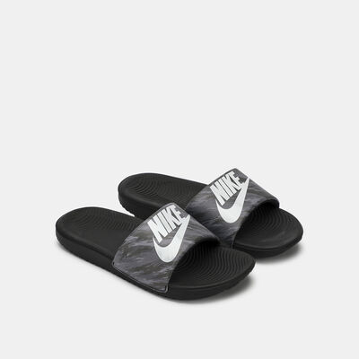 Nike Kids' Kawa SE Slides White Nike Kids' Kawa SE Slides White