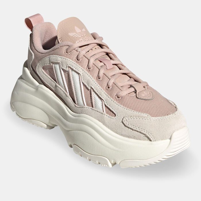 adidas Originals Women's OZGAIA Shoes Beige adidas Originals Women's OZGAIA Shoes Beige image number 1