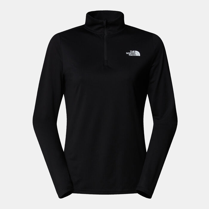 The North Face Women's Flex Graphic 1/4-Zip Training Top Black The North Face Women's Flex Graphic 1/4-Zip Training Top Black image number 0