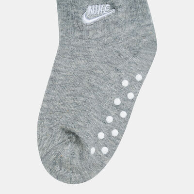 Nike Kids' Futura Gripper Socks (3 Pack) Grey