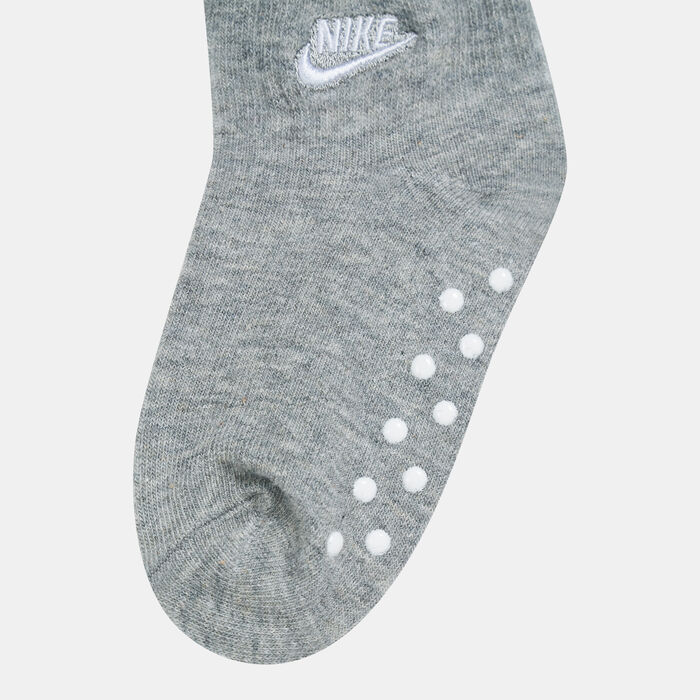 Nike Kids' Futura Gripper Socks (3 Pack) Grey image number 1