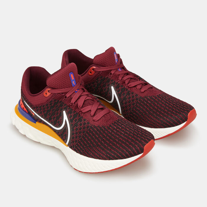 Nike Men's React Infinity 3 Road Running Shoe Pink Nike Men's React Infinity 3 Road Running Shoe Pink image number 2