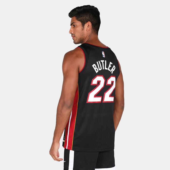 Nike Men's NBA Miami Heat Icon Edition 2020 Swingman Jersey Black Nike Men's NBA Miami Heat Icon Edition 2020 Swingman Jersey Black image number 1