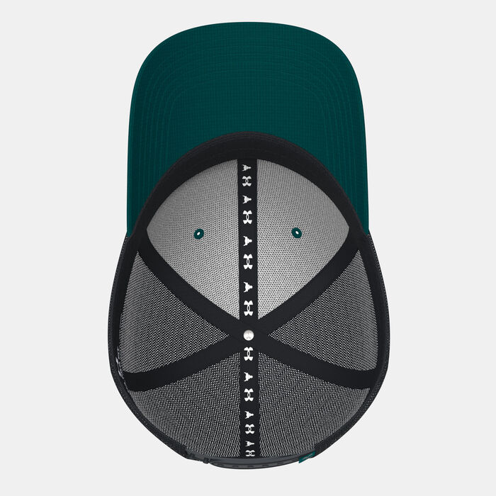 Under Armour Men's Project Rock Trucker Cap Green Under Armour Men's Project Rock Trucker Cap Green image number 3