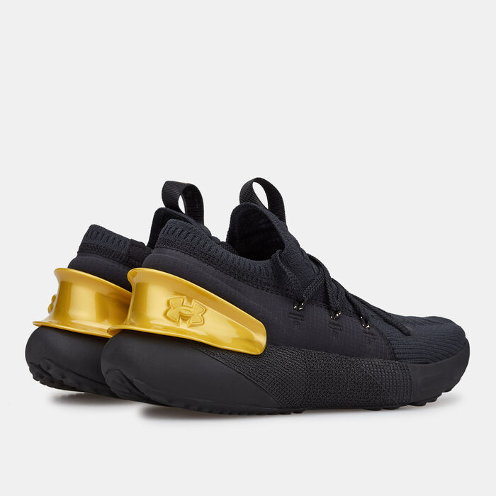 Under Armour Women's UA HOVR™ Phantom 3 Metallic Running Shoe Black Under Armour Women's UA HOVR™ Phantom 3 Metallic Running Shoe Black image number 2