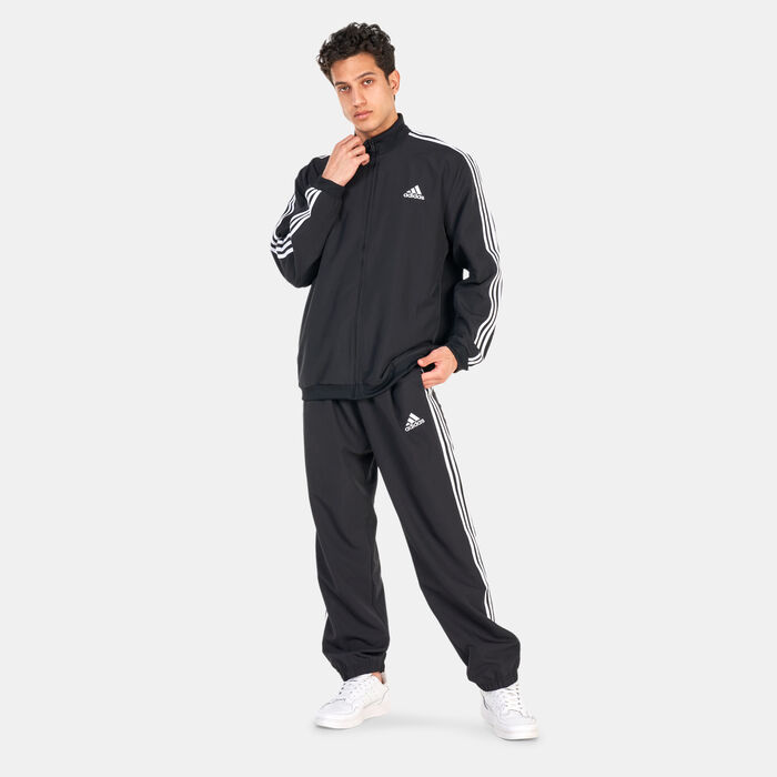 adidas Men's AEROREADY Essentials 3-Stripes Tracksuit Set adidas Men's AEROREADY Essentials 3-Stripes Tracksuit Set image number 0