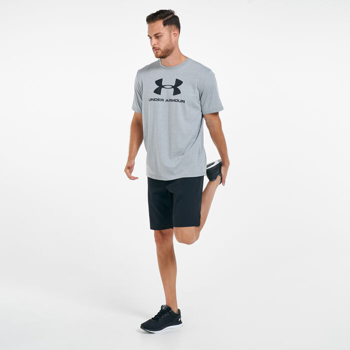 Under Armour Men’s Sportstyle Logo T-Shirt Grey Under Armour Men’s Sportstyle Logo T-Shirt Grey image number 2