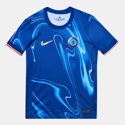 Nike Kids' Chelsea 24/25 Home Replica Football Jersey Blue
