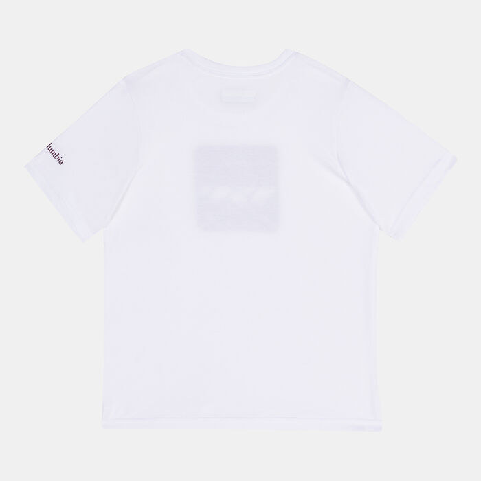 Columbia Kids' Basin Ridge™ Graphic T-Shirt White Columbia Kids' Basin Ridge™ Graphic T-Shirt White image number 1
