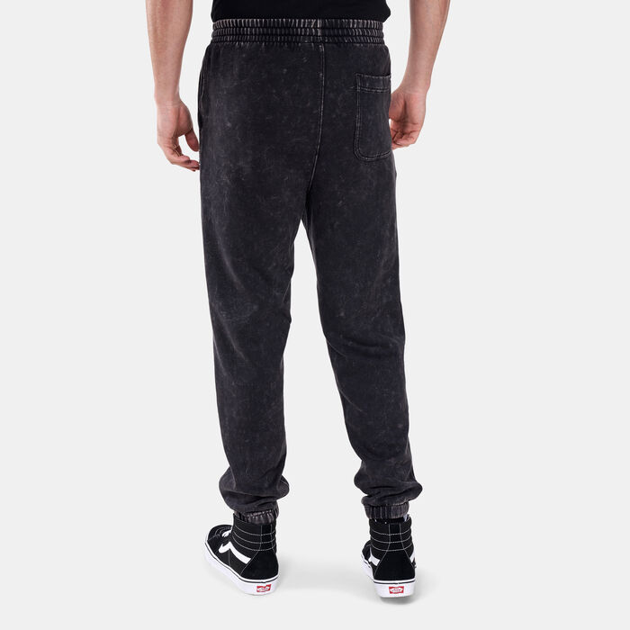 Vans Men's Mineral Wash Relaxed Fleece Pants Black Vans Men's Mineral Wash Relaxed Fleece Pants Black image number 1
