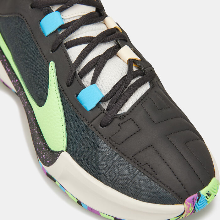 Nike Giannis Freak 5 Basketball Shoes Black image number 5