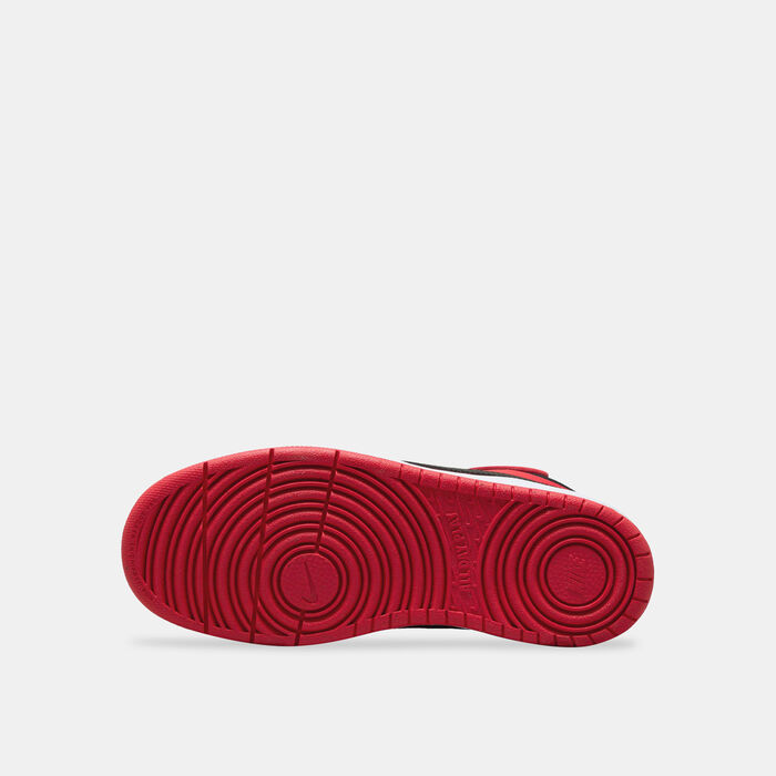 Nike Kids' Court Borough Mid 2 Shoes Red Nike Kids' Court Borough Mid 2 Shoes Red image number 3