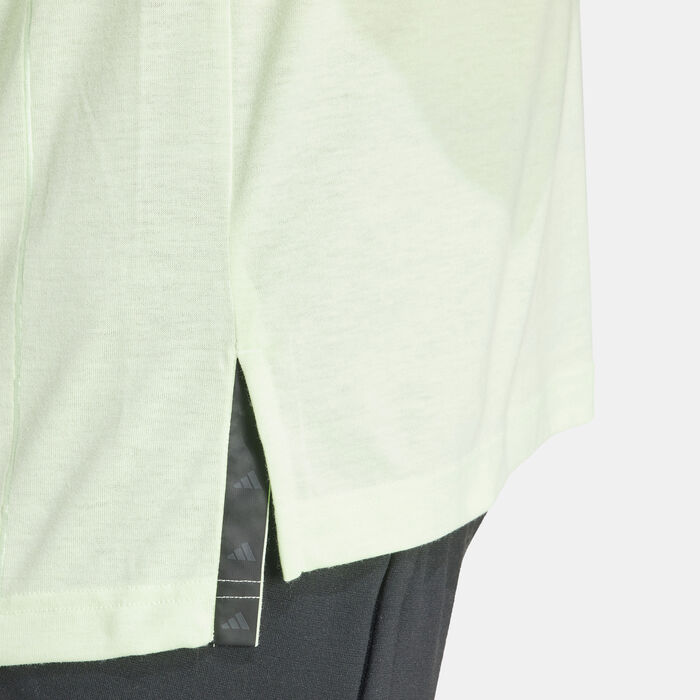 adidas Men's Yoga T-Shirt Green image number 4