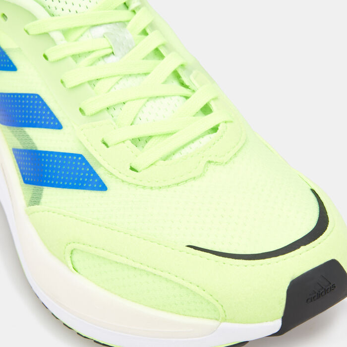 adidas Men's Adizero Boston 10 Shoe yellow adidas Men's Adizero Boston 10 Shoe yellow image number 4