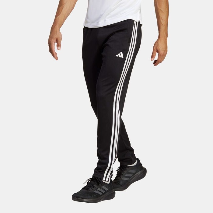 adidas Men's Train Essentials 3-Stripes Training Joggers Black image number 0