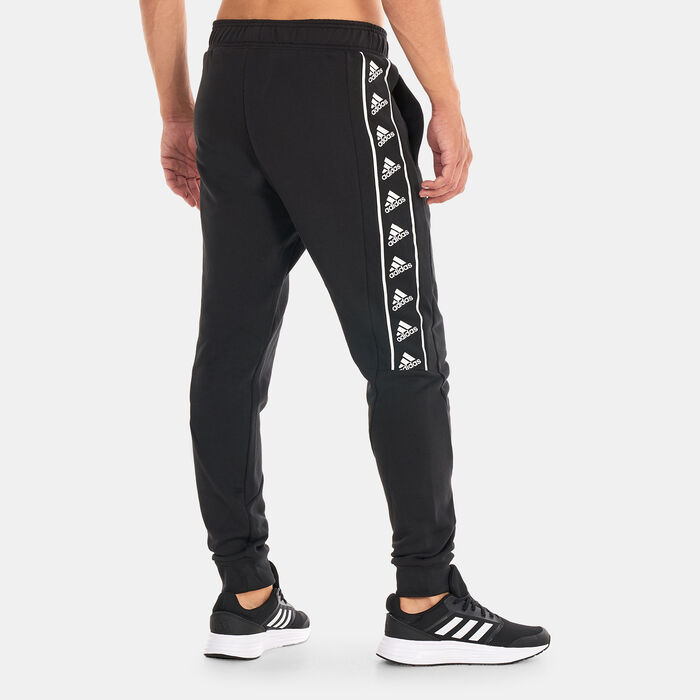adidas Men's BrandLove Track Pants Black adidas Men's BrandLove Track Pants Black image number 1