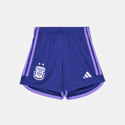 adidas Kids' Argentina Away Shorts - 2022/23 Blue