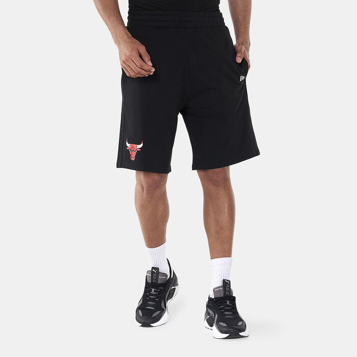 New Era Men's NBA Chicago Bulls Team Logo Shorts Black New Era Men's NBA Chicago Bulls Team Logo Shorts Black image number 0