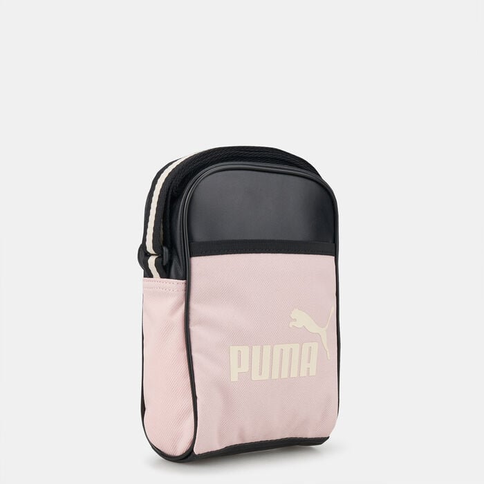 PUMA Men's Campus Compact Portable Messenger Bag Pink PUMA Men's Campus Compact Portable Messenger Bag Pink image number 2