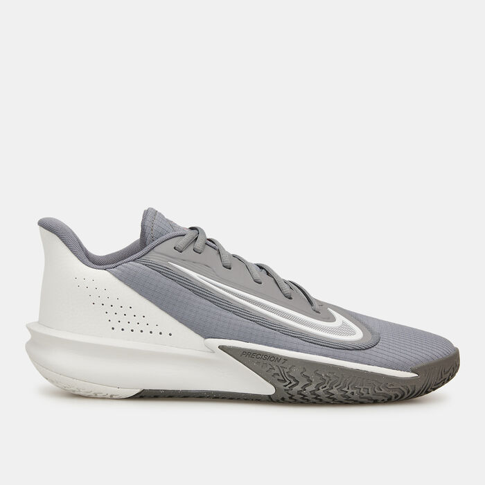 Nike Men's Precision 7 Basketball Shoes Grey image number 0