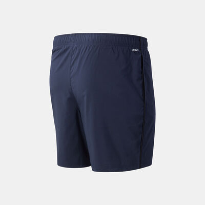 New Balance Men's Core Run 7-inch Shorts Blue