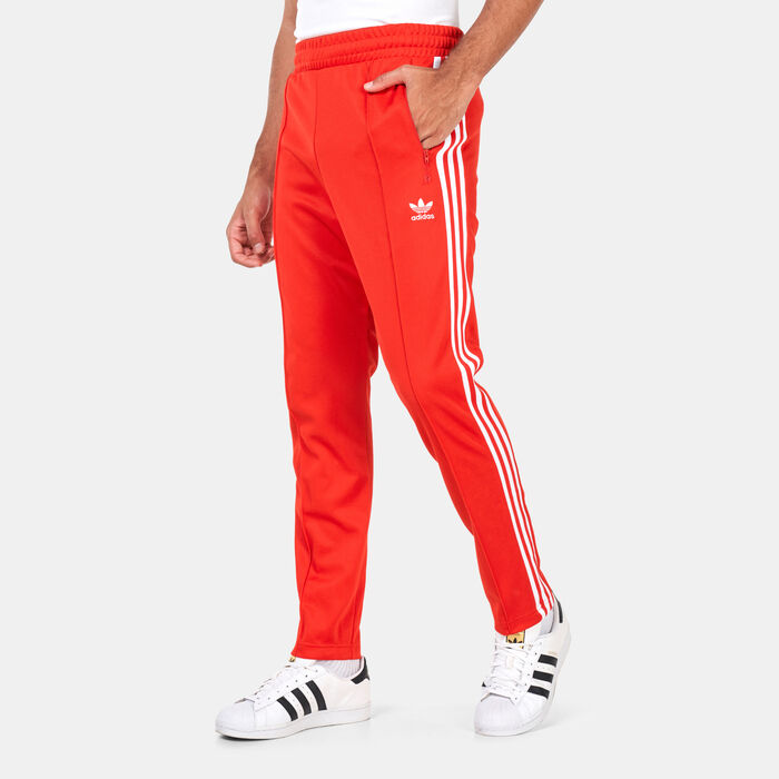 adidas Originals Men's Adicolor Classics Beckenbauer Joggers Red image number 0