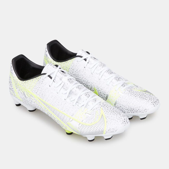 Nike Men's Mercurial Vapor 14 Academy Multi-Ground Football Shoe White image number 1