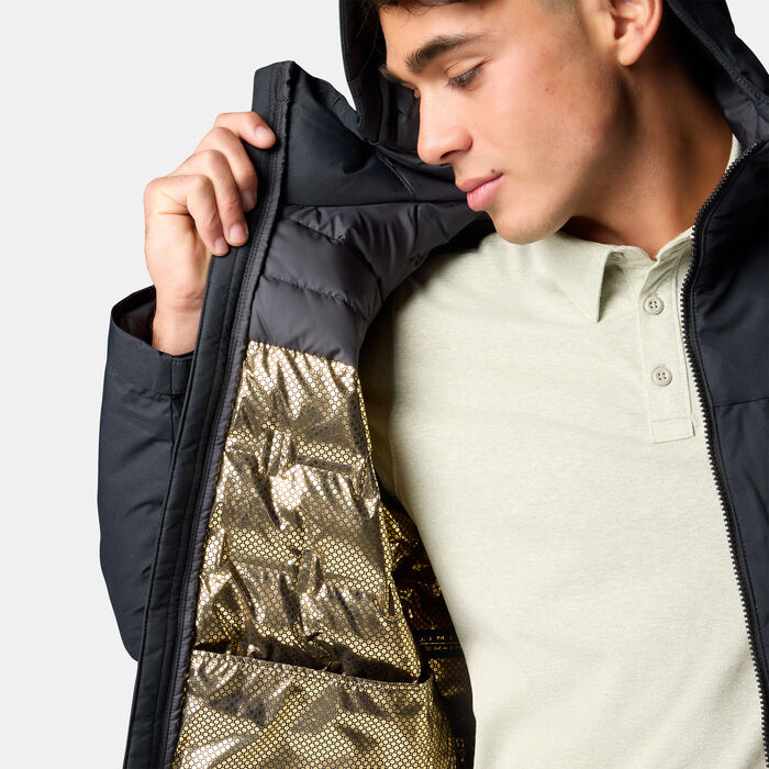 Columbia Men's Grand Trek III Down Hiking Puffer Jacket Black image number 3