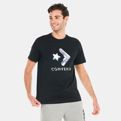 Converse Men's Crystals T-Shirt Black Converse Men's Crystals T-Shirt Black