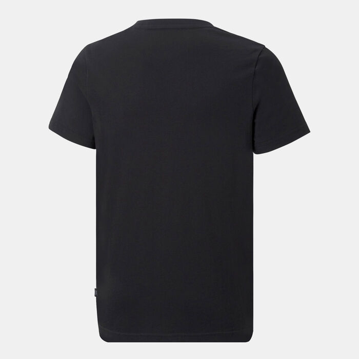 PUMA Kids' Essentials+ Tape T-Shirt Black PUMA Kids' Essentials+ Tape T-Shirt Black image number 1