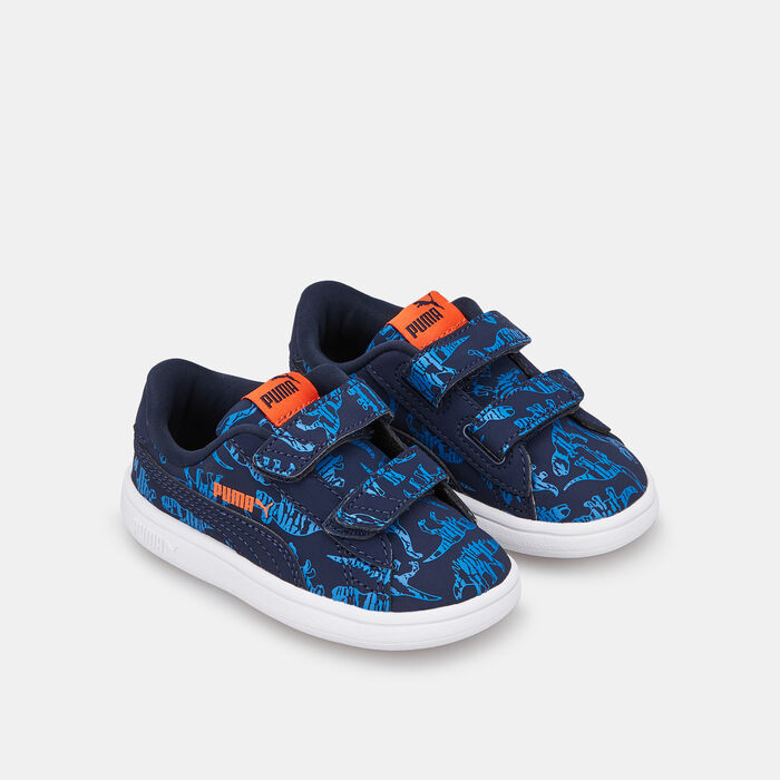 PUMA Kids' Smash v2 Archeo Shoe (Baby and Toddler) Blue PUMA Kids' Smash v2 Archeo Shoe (Baby and Toddler) Blue image number 1